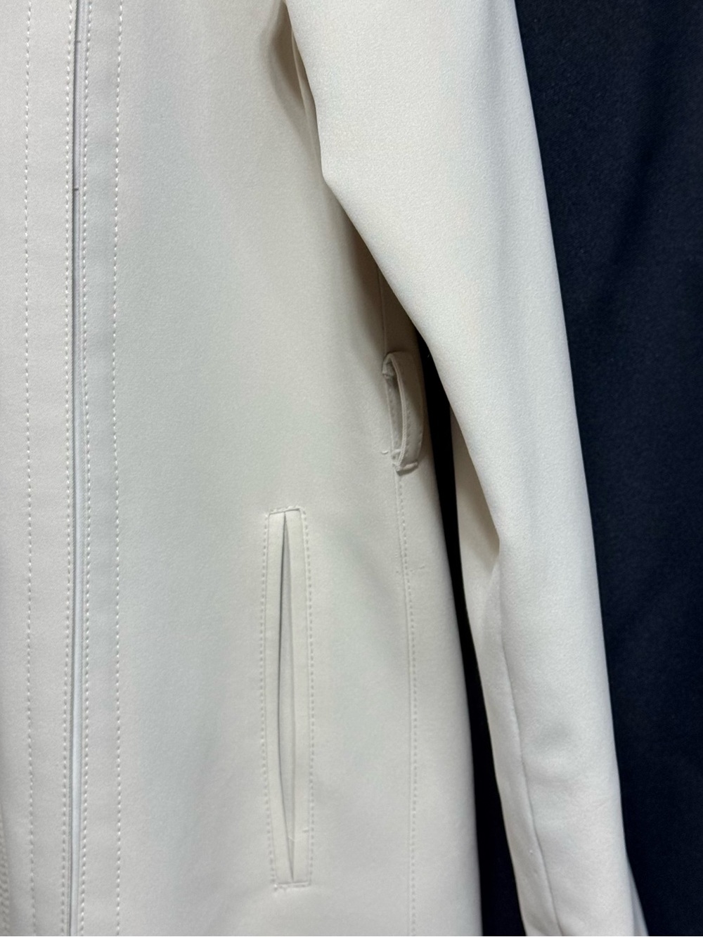 VTG Forecaster of Boston Belted Trench Coat Cream 5/6 - Picture 6 of 13